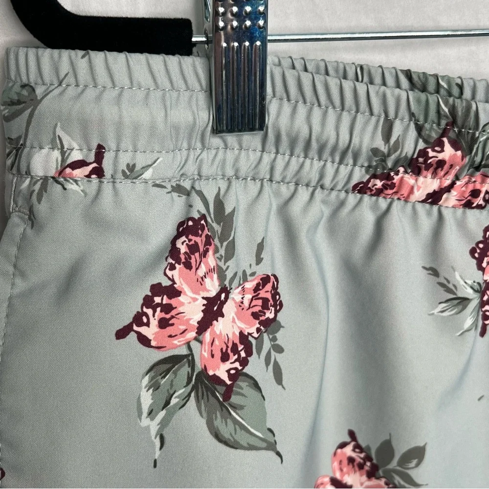 Abercrombie & Fitch Men's XL Floral Butterfly Swim Trunks Relaxed Stretch Shorts